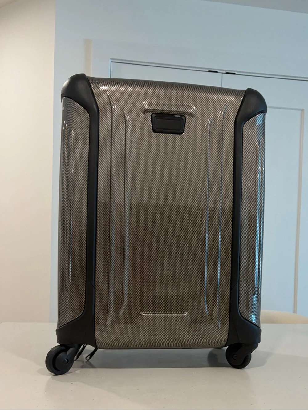 Tumi Metallic Taupe Two-Piece Spinner Luggage Set